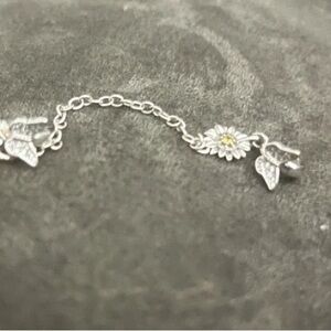 Silver Daisy Chain Bracelet
